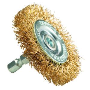 Cepillo oblicuo latonado para taladro, 50 mm, 0,3 mm, 1/4"
