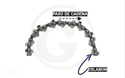 Cadena Motosierra: Widia vs. Convencional. Paso, Grosor y Eslabones.