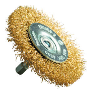 Cepillo oblicuo latonado para taladro, 63 mm, 0,3 mm, 1/4"