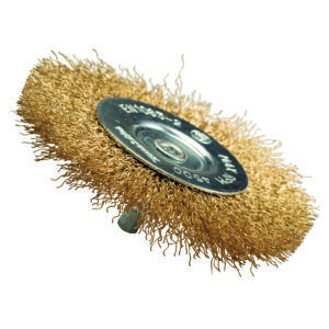 Cepillo oblicuo latonado para taladro, 100 mm, 0,3 mm, 1/4"